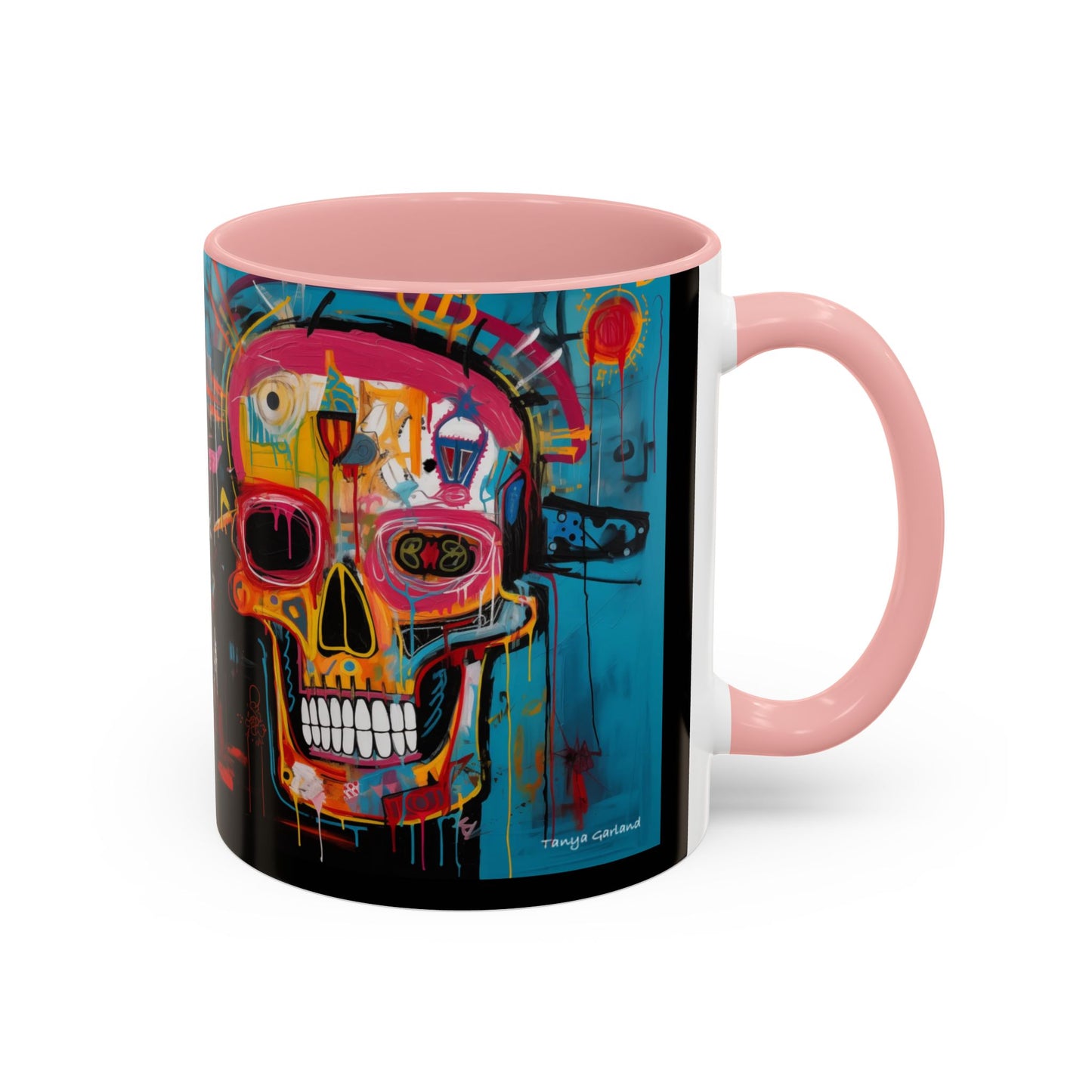 Skull Accent Coffee Mug (11, 15oz)