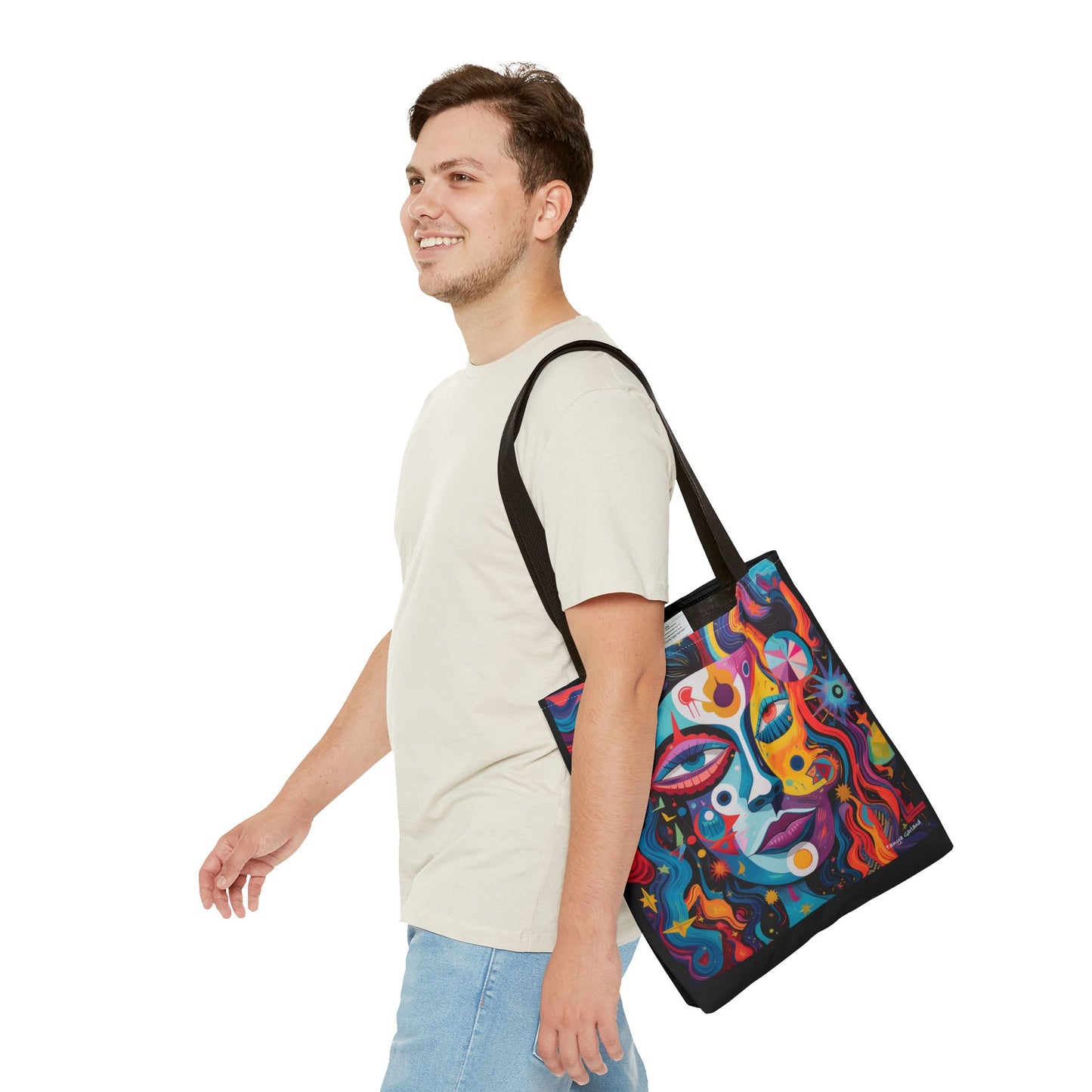 Abstract Lady Tote Bag (AOP)