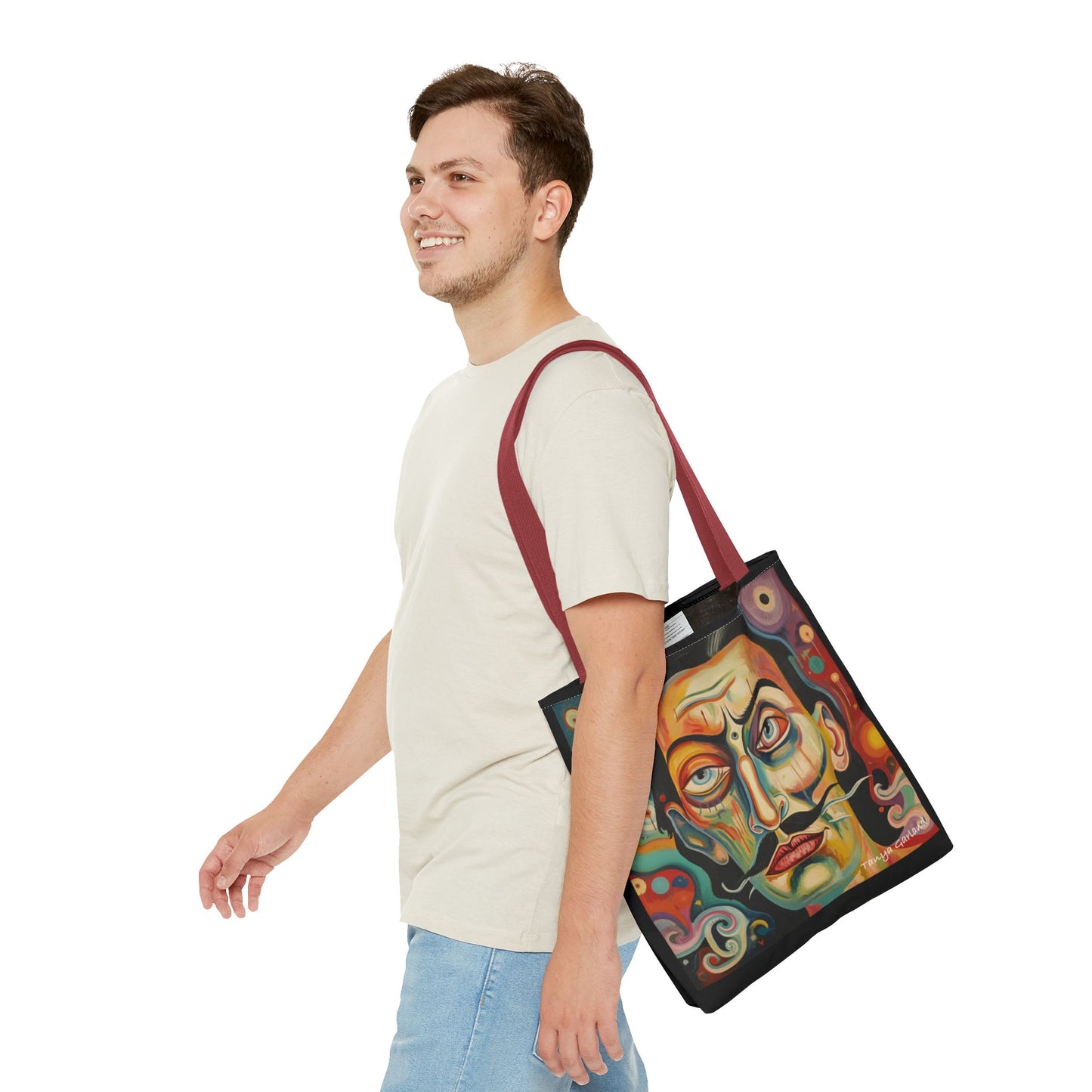 Salvador Dali Artsy Tote Bag