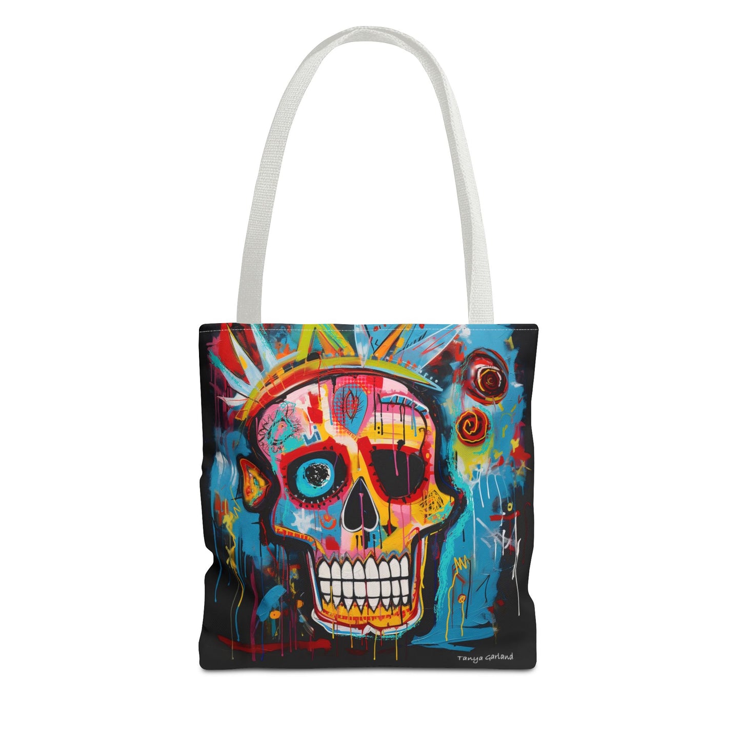 Skull with Crown Tote Bag (AOP)