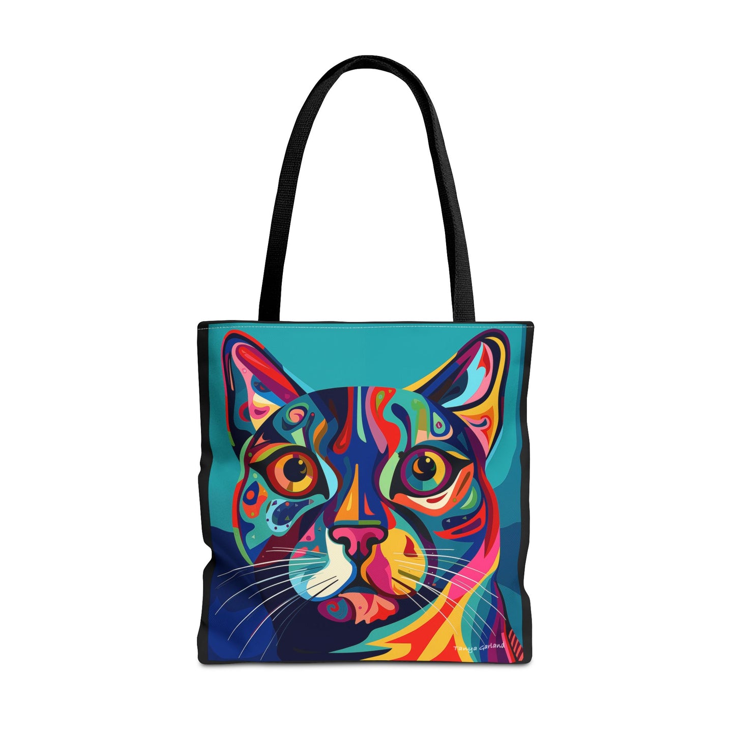 Abstract Kitty Tote Bag