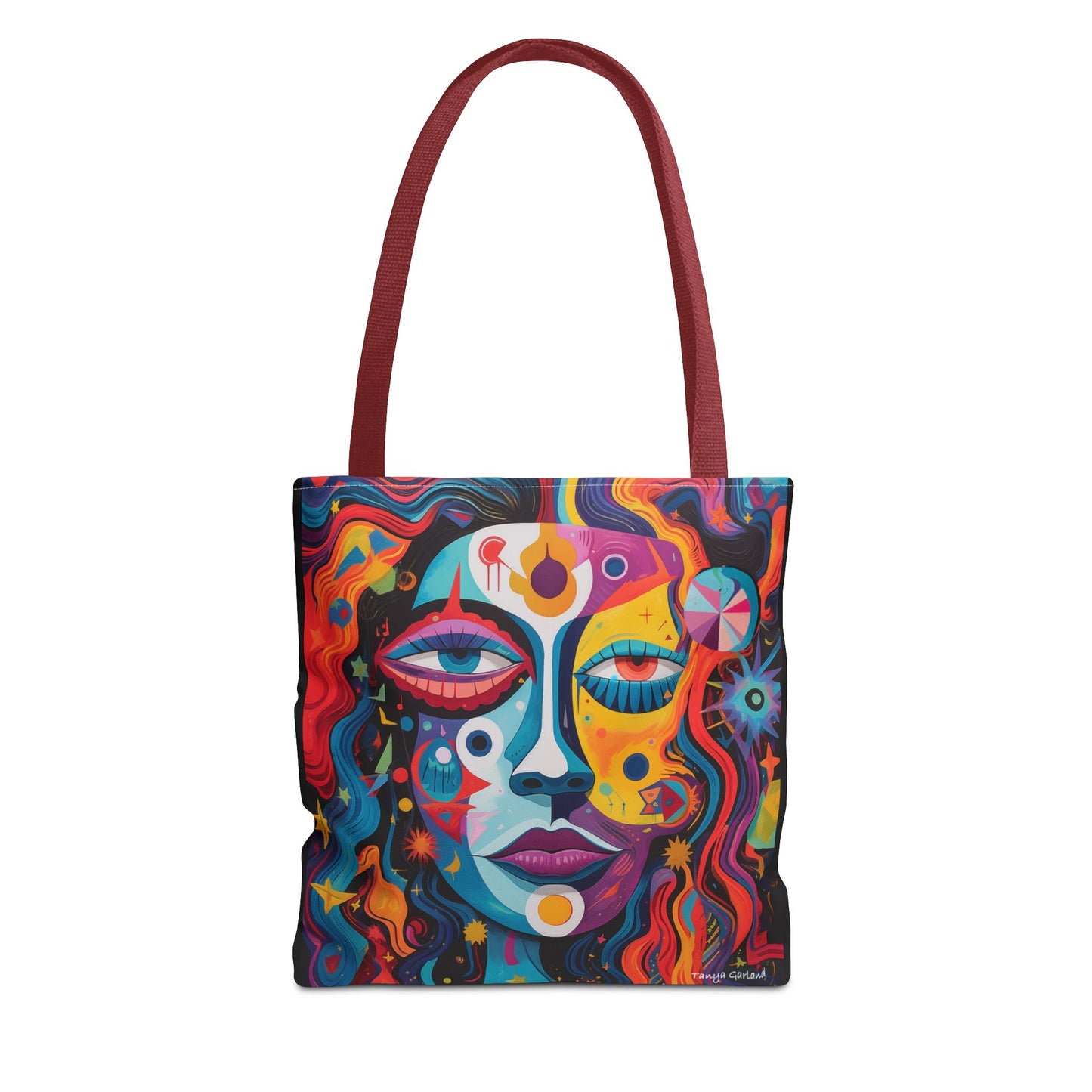 Abstract Lady Tote Bag (AOP)