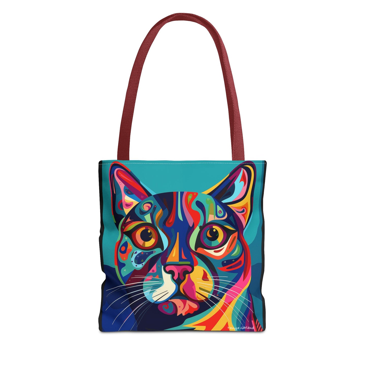 Abstract Kitty Tote Bag