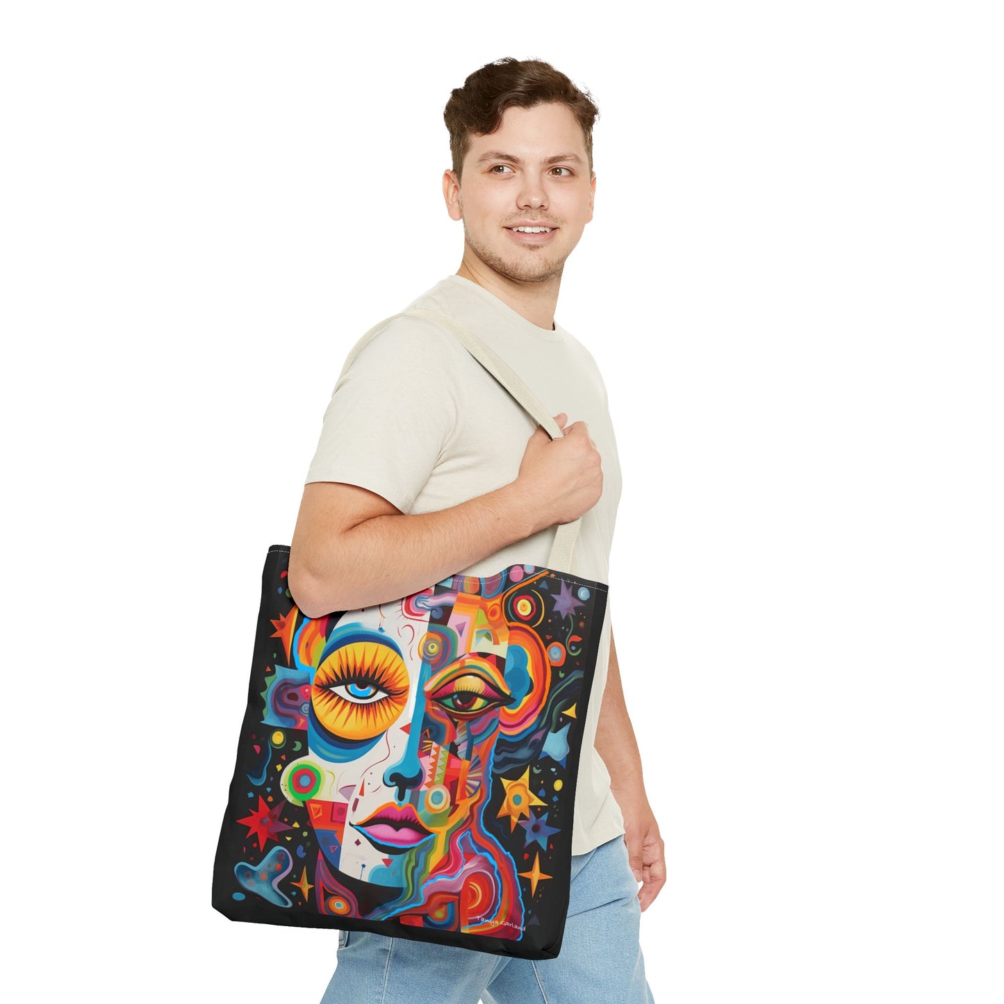 Artsy Lady Tote Bag (AOP)