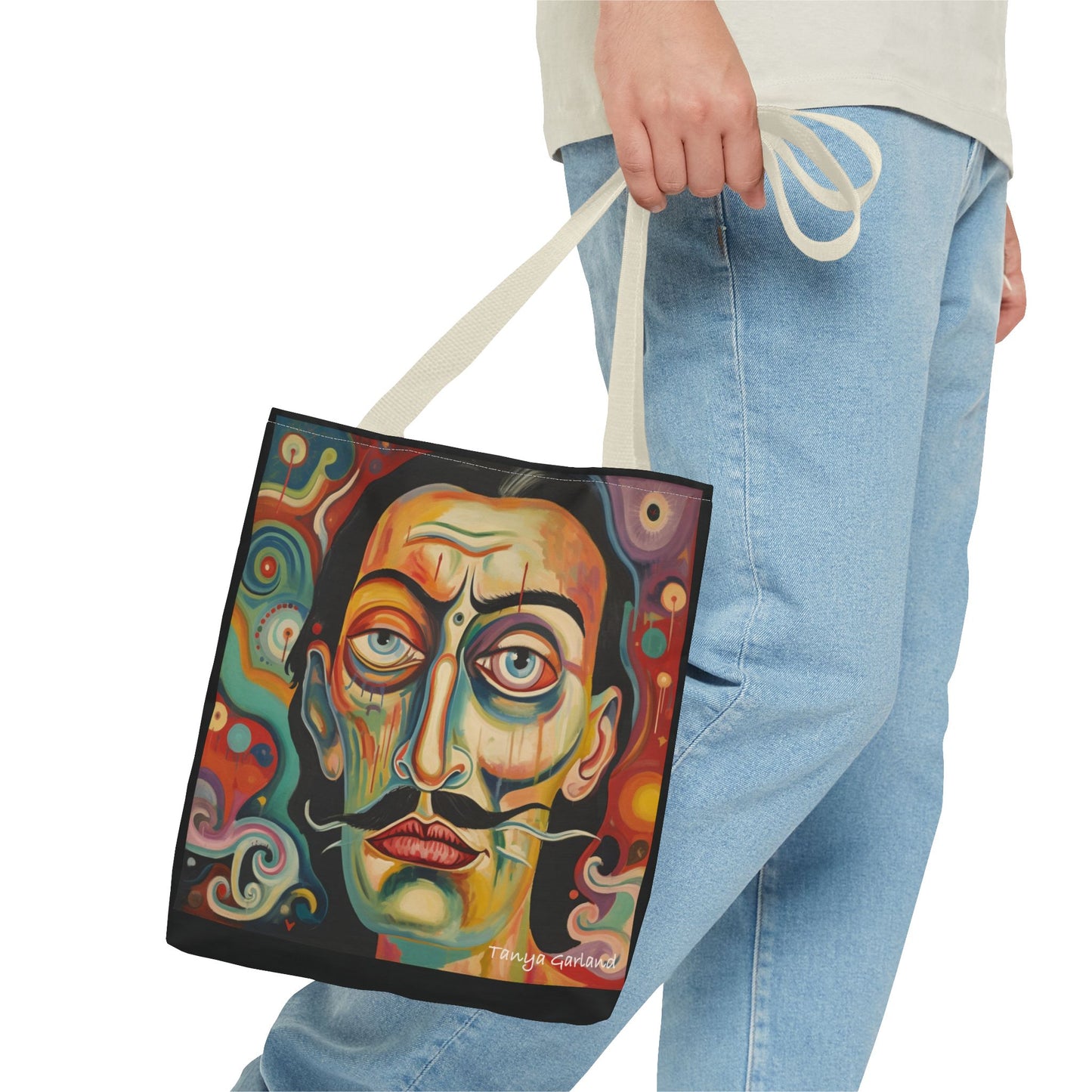 Salvador Dali Artsy Tote Bag