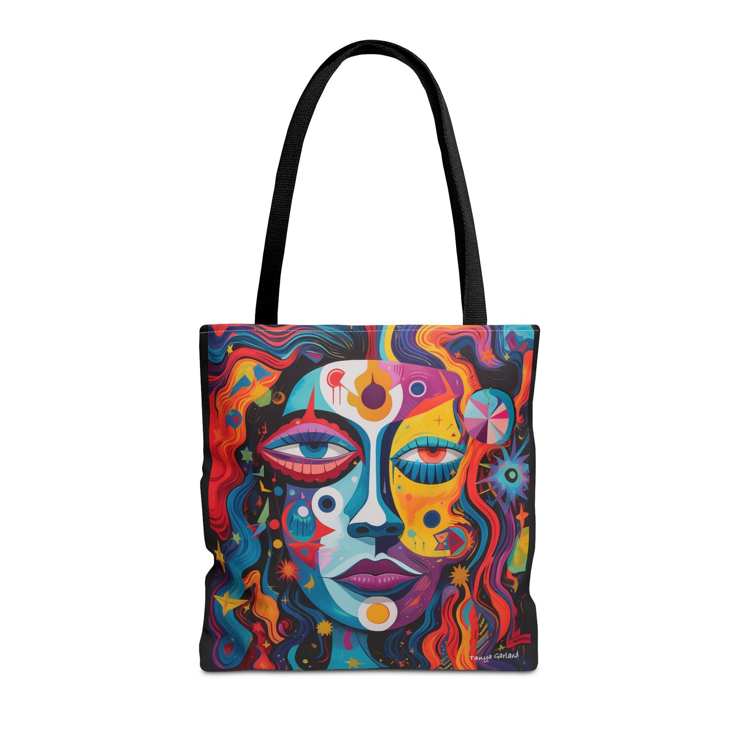 Abstract Lady Tote Bag (AOP)