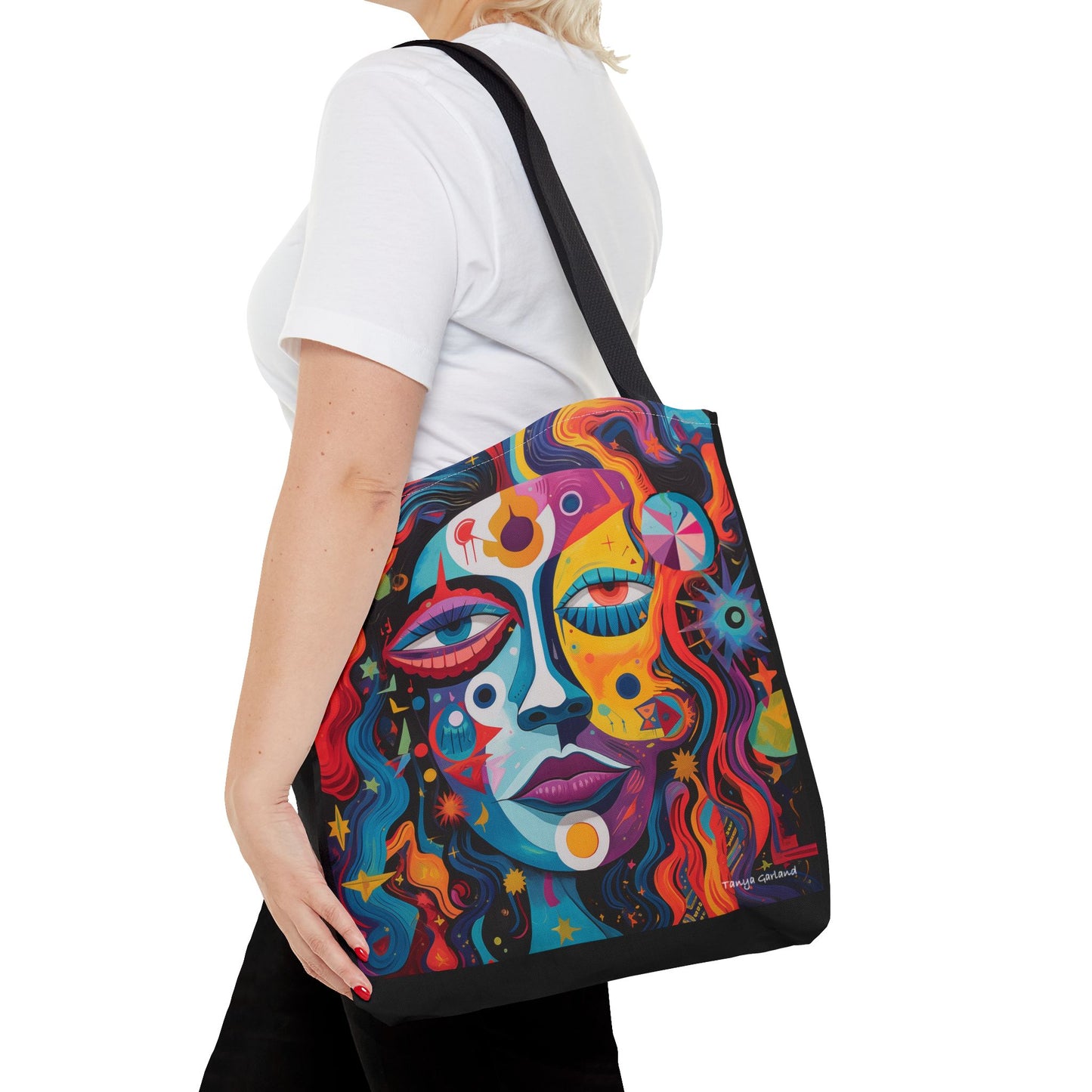 Abstract Lady Tote Bag (AOP)