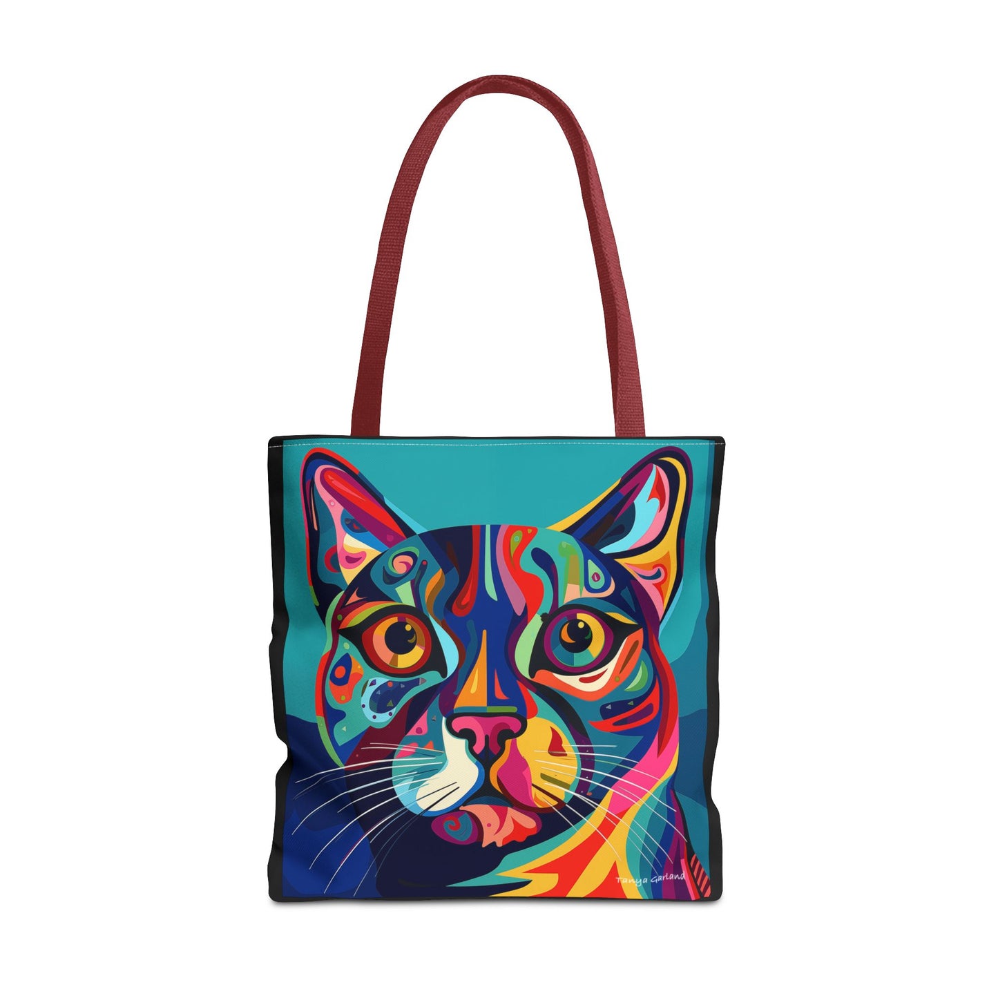 Abstract Kitty Tote Bag