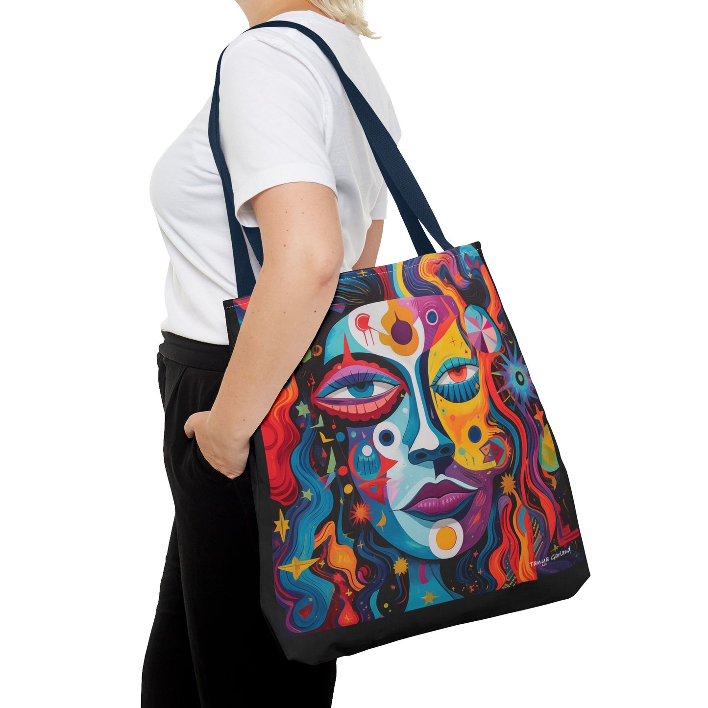 Abstract Lady Tote Bag (AOP)