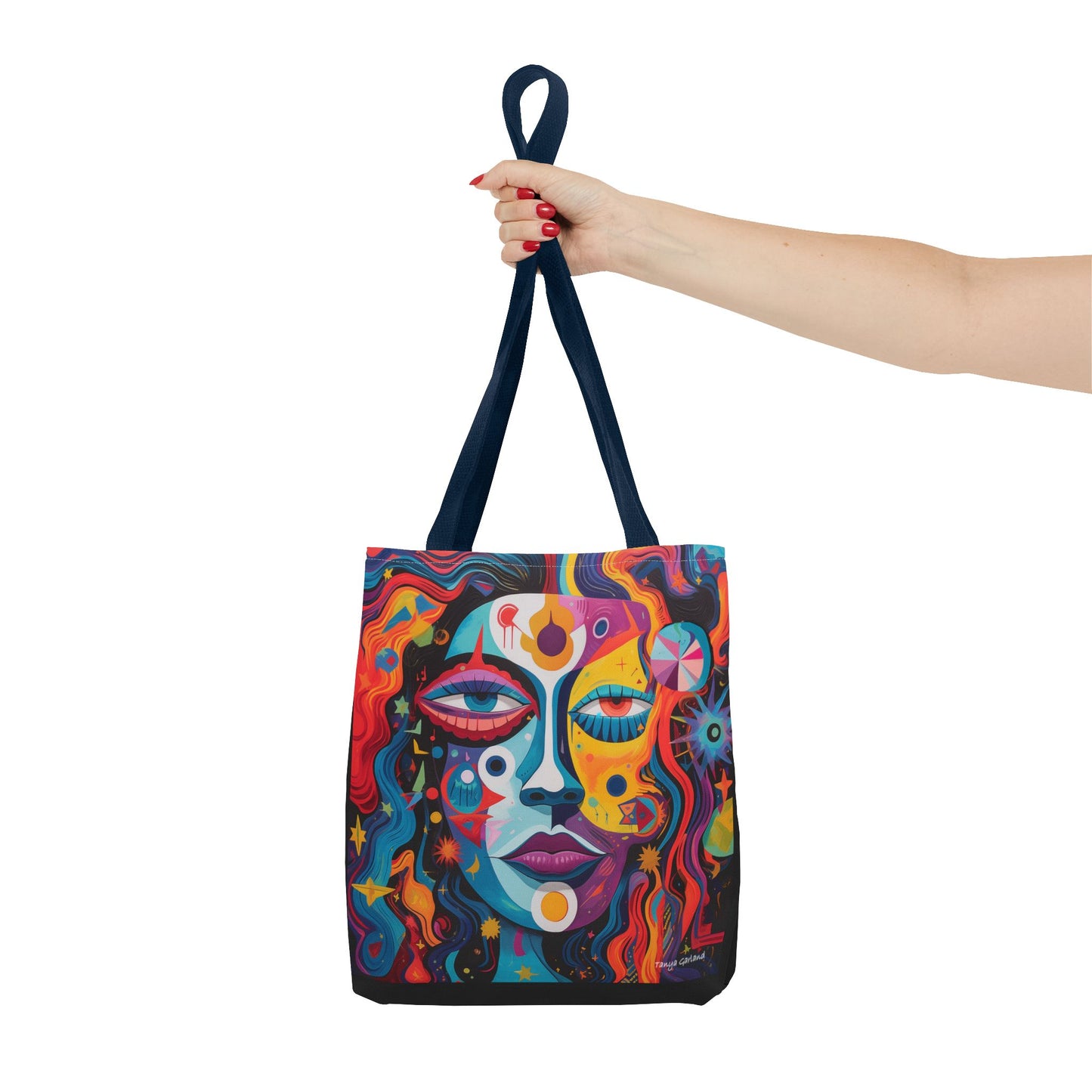 Abstract Lady Tote Bag (AOP)