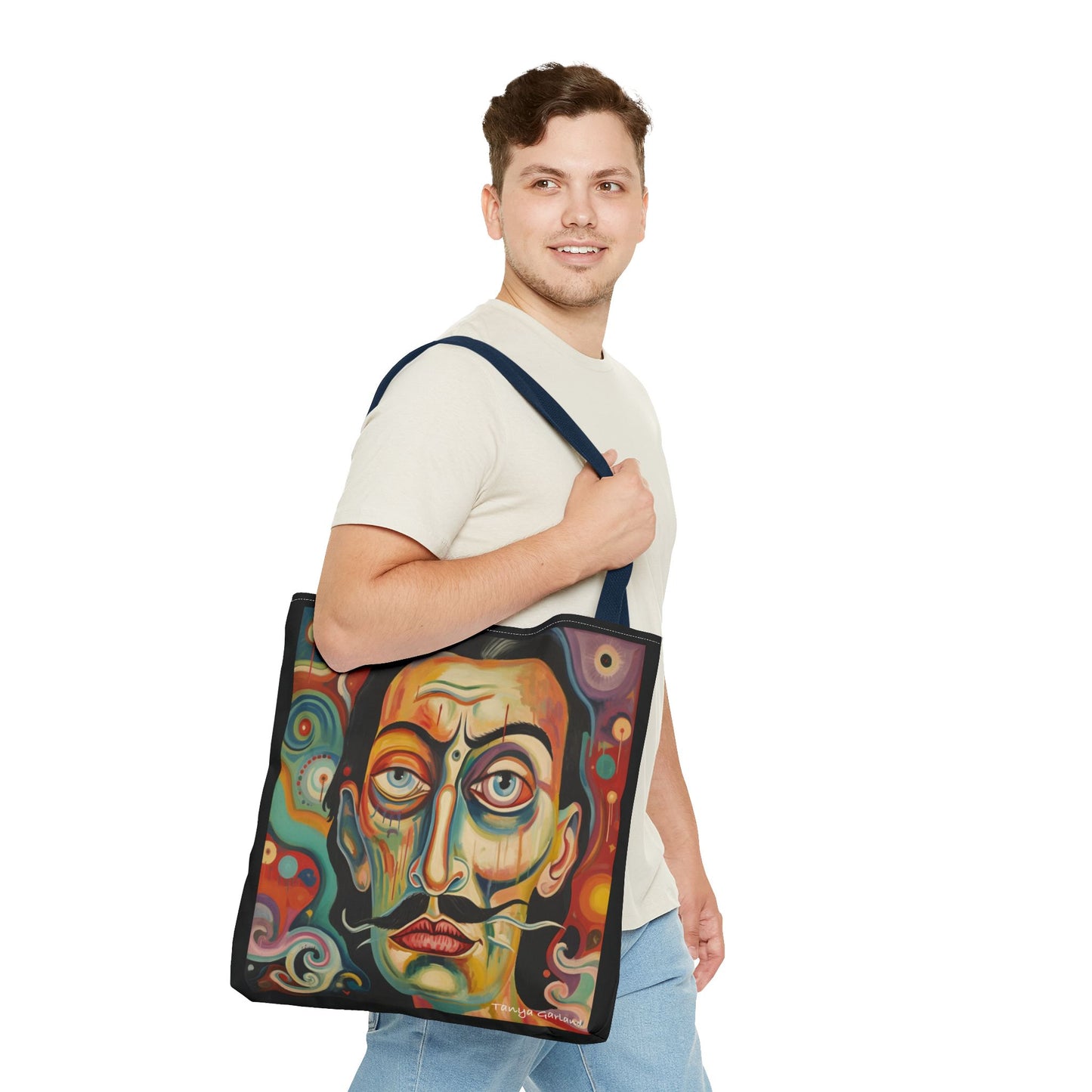 Salvador Dali Artsy Tote Bag