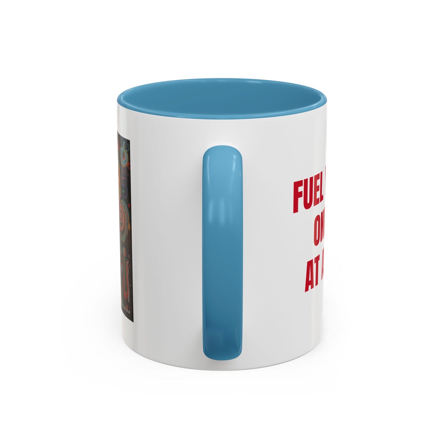 Fuel Your Art Accent Coffee Mug (11, 15oz)