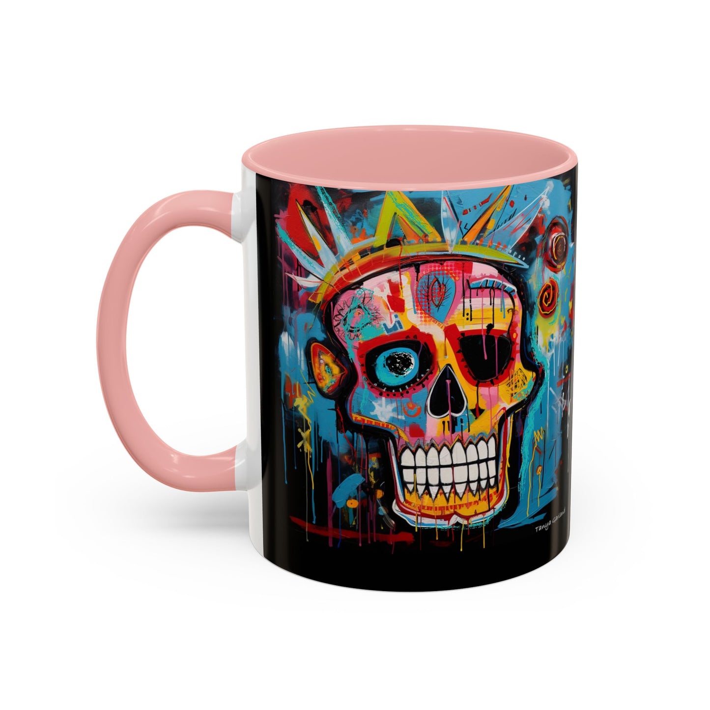 Skull Accent Coffee Mug (11, 15oz)