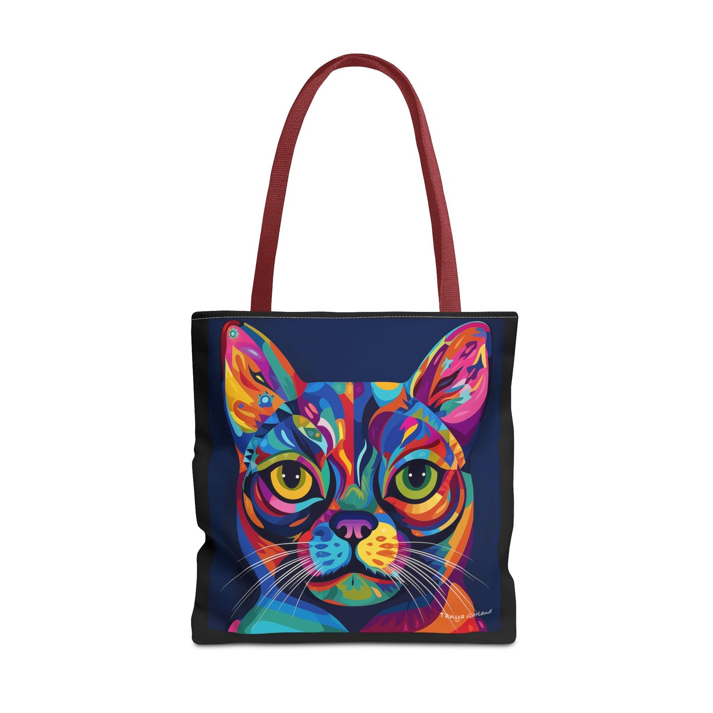 Abstract Cat Tote Bag