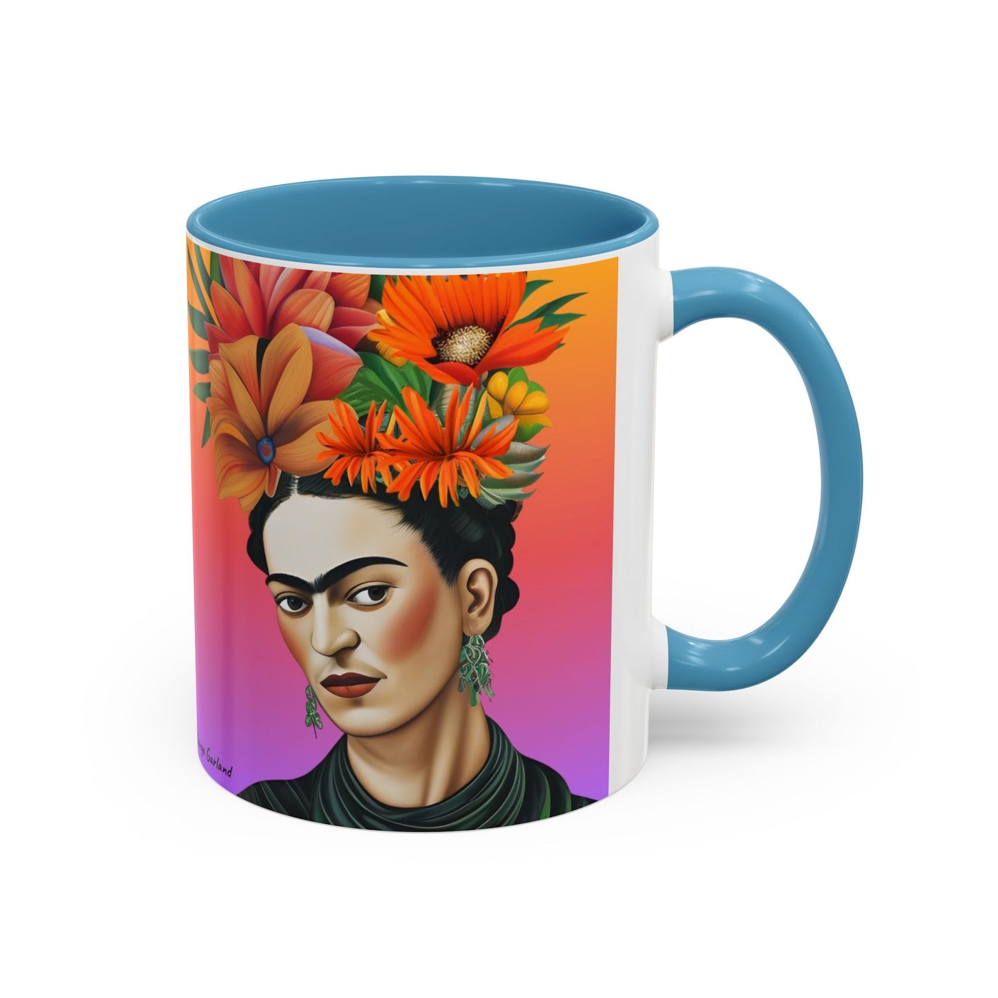 Fuel your Fire Like Frida! Accent Coffee Mug (11, 15oz)