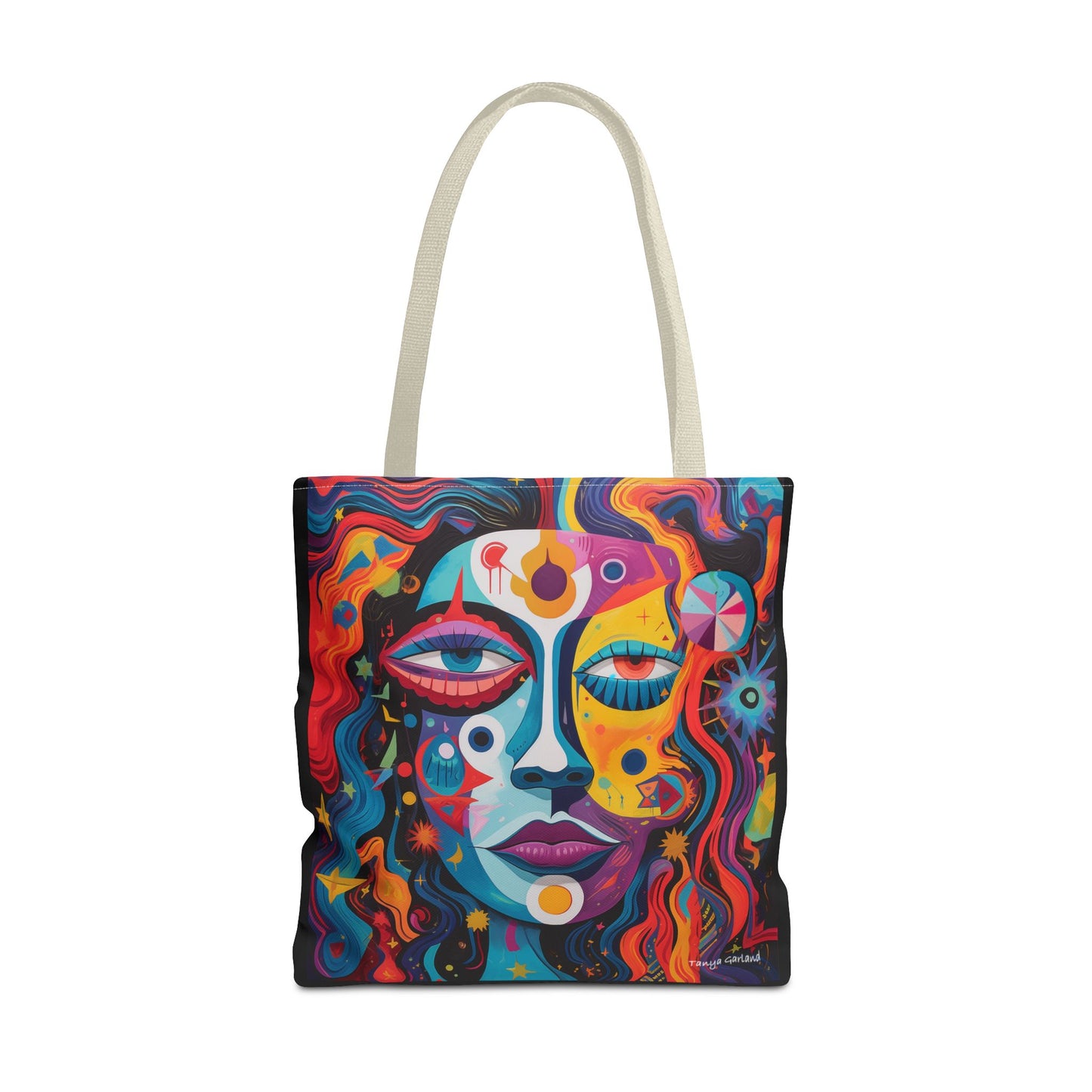 Abstract Lady Tote Bag (AOP)