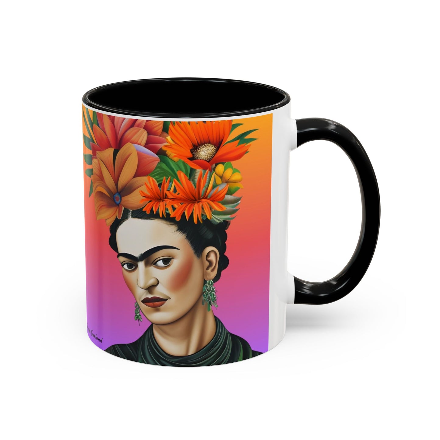 Fuel your Fire Like Frida! Accent Coffee Mug (11, 15oz)