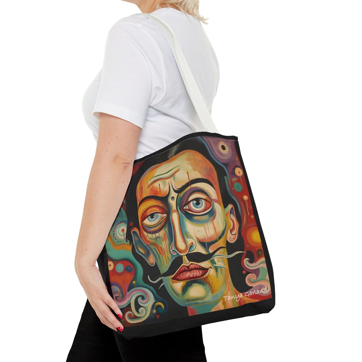 Salvador Dali Artsy Tote Bag