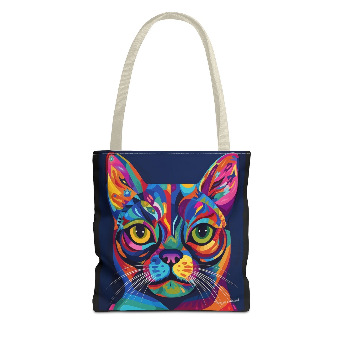 Abstract Cat Tote Bag