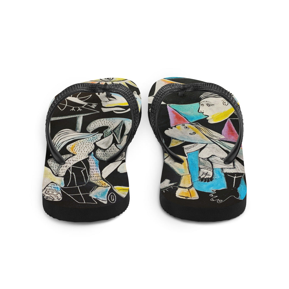 Picasso Style Flip-Flops