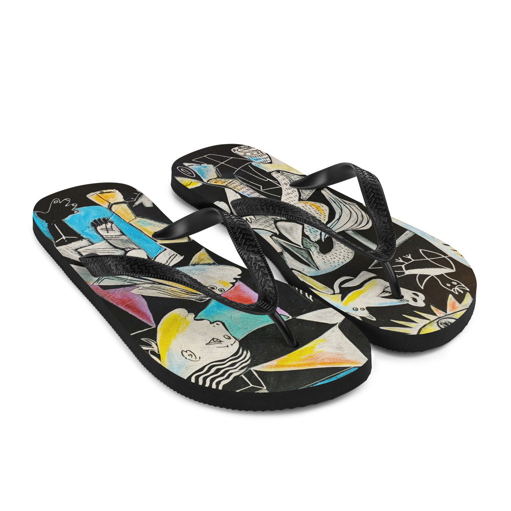 Picasso Style Flip-Flops