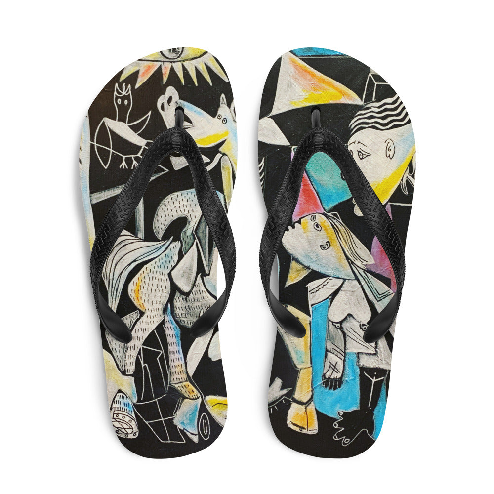 Picasso Style Flip-Flops