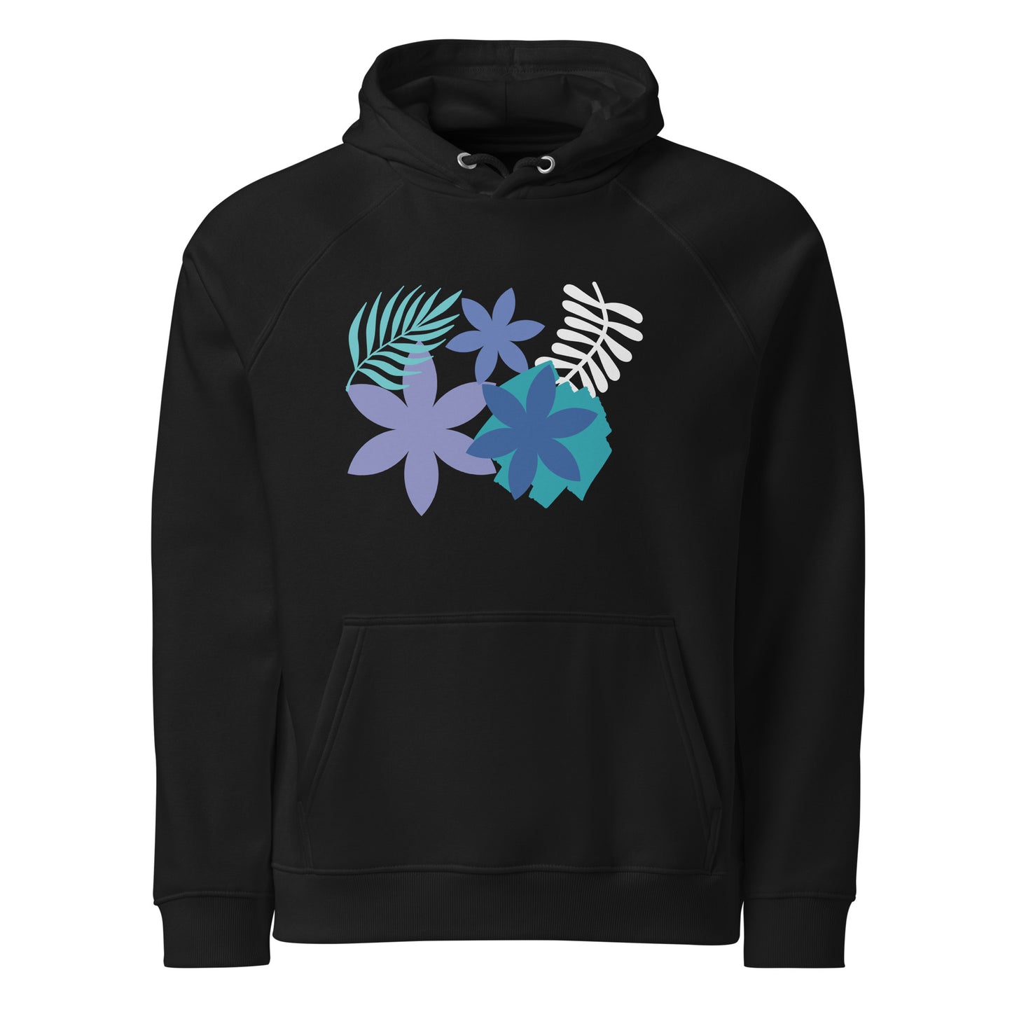 Matisse's Color Palette Unisex eco raglan hoodie