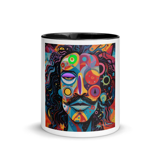 Artsy Mug with Color Inside