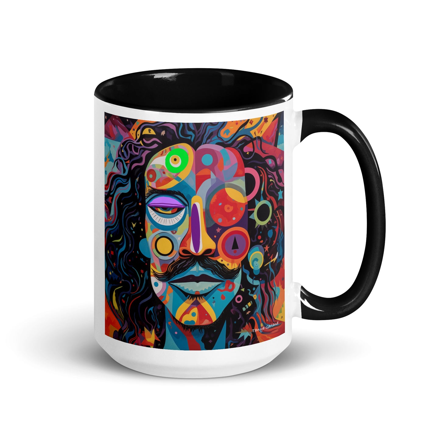 Artsy Mug with Color Inside