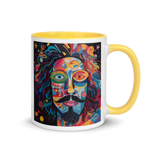 Artsy 1 Mug with Color Inside